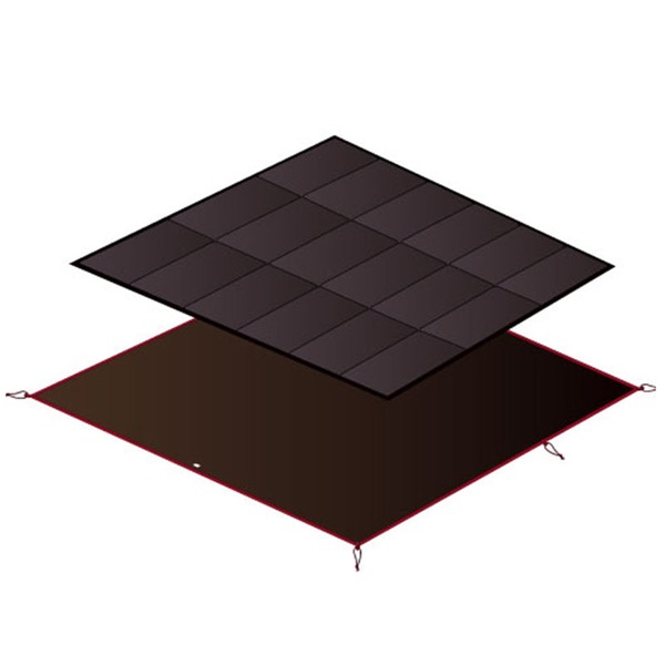 スノーピーク(snow peak) アメニティドームL マット･シートセット SET-121 テントアクセサリー