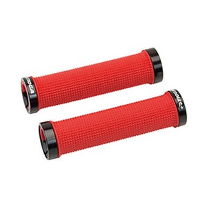 TIOGA(タイオガ) ロックオン スリム グリップ サイクル／自転車 １２４ｍｍ ＲＥＤ（レッド） HBG17603