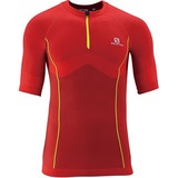 SALOMON(サロモン) EXO MOTION ZIP TEE Men’s L35972700 半袖Tシャツ(メンズ)
