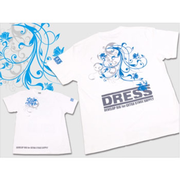 ドレス(DRESS) オリジナルTシャツ フラワーVer. LD-OP-4344 フィッシングシャツ