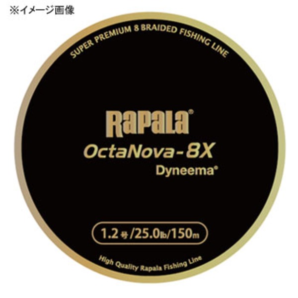 Rapala(ラパラ) オクタノヴァ8X 150m R8X150M06LG オールラウンドPEライン