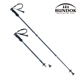 BUNDOK(バンドック) トレッキングポール3 2P BD-459 T型グリップトレッキングポール