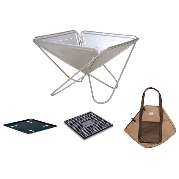 スノーピーク(snow peak) 焚火台Lスターターセット SET-112 焚火台