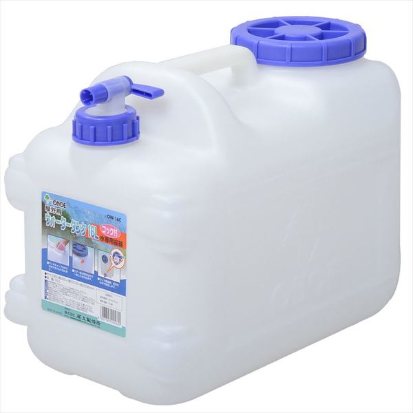 ONOE(尾上製作所) ウォータータンク 16L コック付 OW-16C OW-16C ウォータータンク､ジャグ