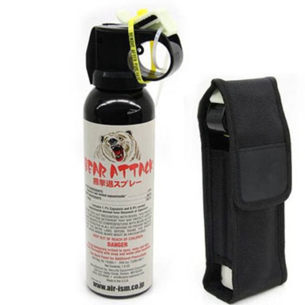 air-ism(エアーイズム) クマ撃退スプレー ベアーアタック(ケース付き)   ペッパースプレー