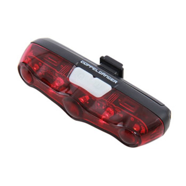 ドッペルギャンガー(DOPPELGANGER) インテリジェントセンサーLEDリアライト DLR140-BK DLR140-BK フラッシング･セーフティライト