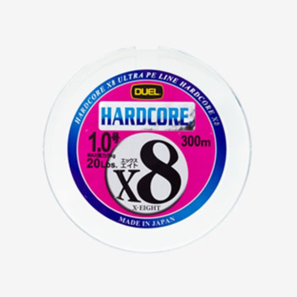 デュエル(DUEL) HARDCORE X8(ハードコアエックスエイト) 300m H3405 オールラウンドPEライン