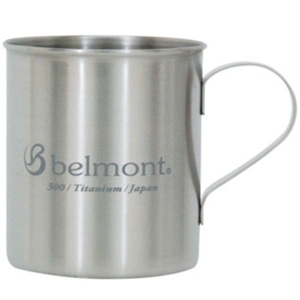 ベルモント(Belmont) チタンシングルマグ300 logo BM-305 チタン製マグカップ