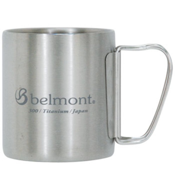 ベルモント(Belmont) チタンダブルマグ300FH logo BM-319 チタン製マグカップ