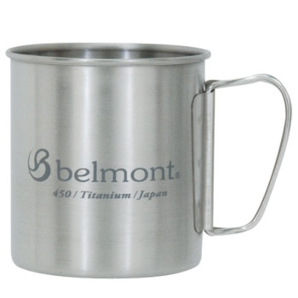 ベルモント(Belmont) チタンシングルマグ450FH logo BM-315 チタン製マグカップ