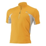 ファイントラック(finetrack) ドラウトエアジップT Men’s FMM0402-SN-L 半袖シャツ(メンズ)