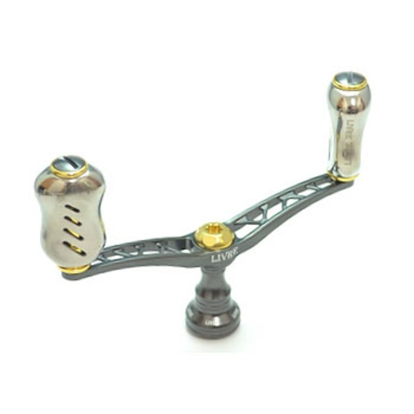 リブレ(LIVRE) WING(ウイング) ダイワDS 左巻き用 WD100-FIDL-GMG スピニング用ダブルハンドル