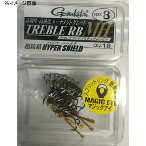 がまかつ(Gamakatsu) BOX トレブル RB-MH   トリプルフック