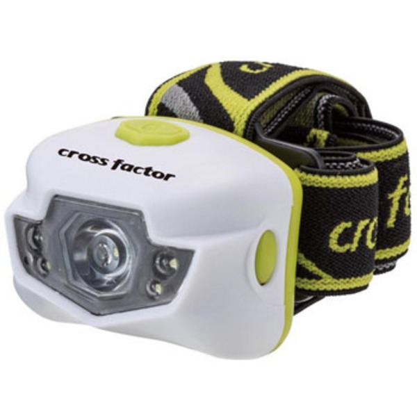 クロスファクター(CROSS FACTOR) 3W+3LEDヘッドランプ LEK012 釣り用ライト