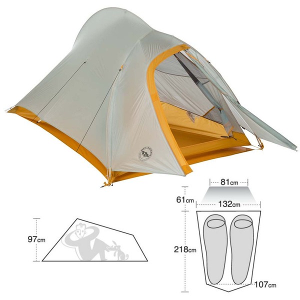 ビッグアグネス テント Big Agnes フライクリーク Fly Creek HV UL2 EX