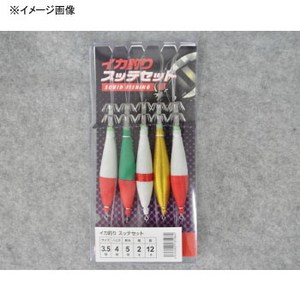 マルシン漁具(Marushin) イカ釣りスッテセット 131953