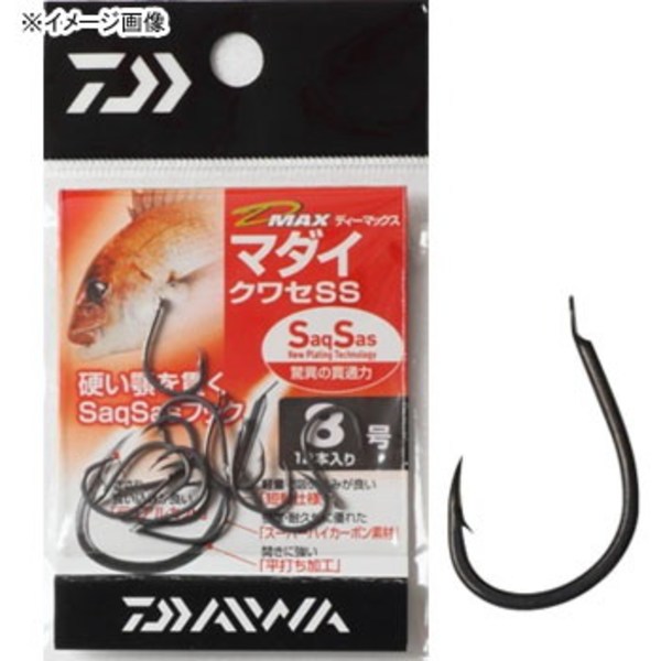ダイワ(Daiwa) D-MAX マダイクワセSS 07115826 バラ鈎