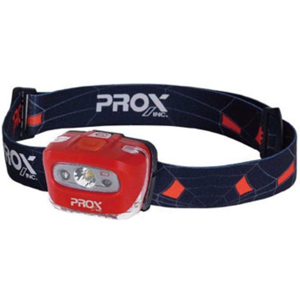 プロックス(PROX) 3WLEDヘッドランプ 最大165ルーメン 単四電池式 PX841R 釣り用ライト