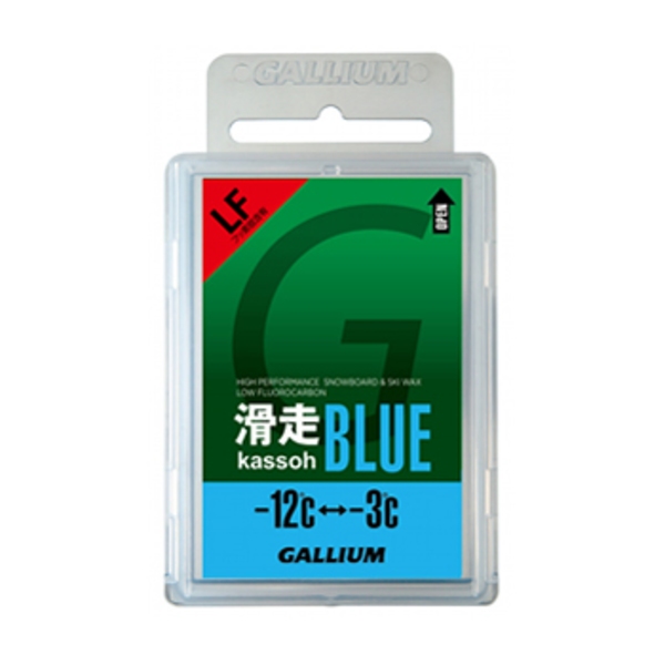 GALLIUM(ガリウム) 滑走 BLUE(50G) SW2124 -12度から-3度(全雪質) ワックス U-5529 ワックス･メンテナンス