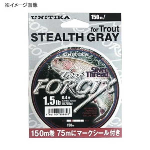 ユニチカ(UNITIKA) シルバースレッド フォーシクス 150m 06304 トラウト用ナイロンライン