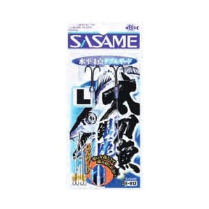 ささめ針(SASAME) 太刀魚銀座水平4点 ダブルガード E-912
