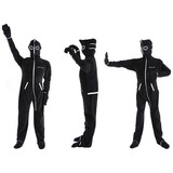 BIBILAB(ビビラボ) 冬のダメ着(人型寝袋フリース) EH-BLACK-K ウインター用