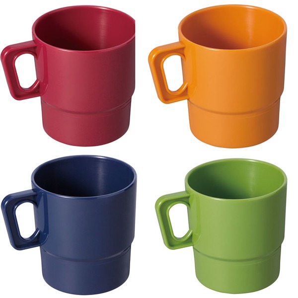 Coleman(コールマン) ノルディックカラーマグ 4pc 2000021921 メラミン&プラスティック製カップ