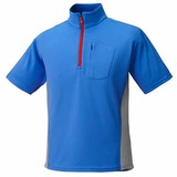 プロモンテ(PuroMonte) トリプルドライカラットLW半袖ジップシャツ メンズ TN153M 半袖シャツ(メンズ)