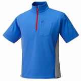 プロモンテ(PuroMonte) トリプルドライカラットLW半袖ジップシャツ メンズ TN153M 半袖シャツ(メンズ)