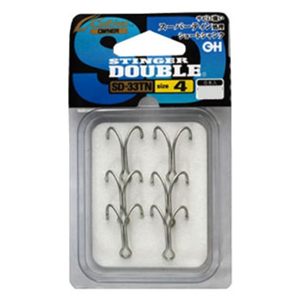 オーナー針 SD-33TN スティンガーダブル 11745 ダブルフック