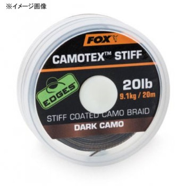 FOX(フォックスインターナショナル) カモテックス ダーク スティフ 20m   道糸100m以下