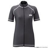 HELLY HANSEN(ヘリーハンセン) S/S FULL-ZIP RASHGUARD HE81512 ラッシュガード(メンズ)