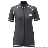 HELLY HANSEN(ヘリーハンセン) S/S FULL-ZIP RASHGUARD HE81512 ラッシュガード(メンズ)