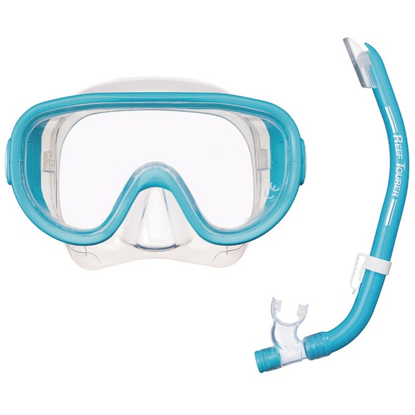 リーフツアラー 大人用マスク&スノーケルセット シリコン素材 RC1116Q スノーケリング用品