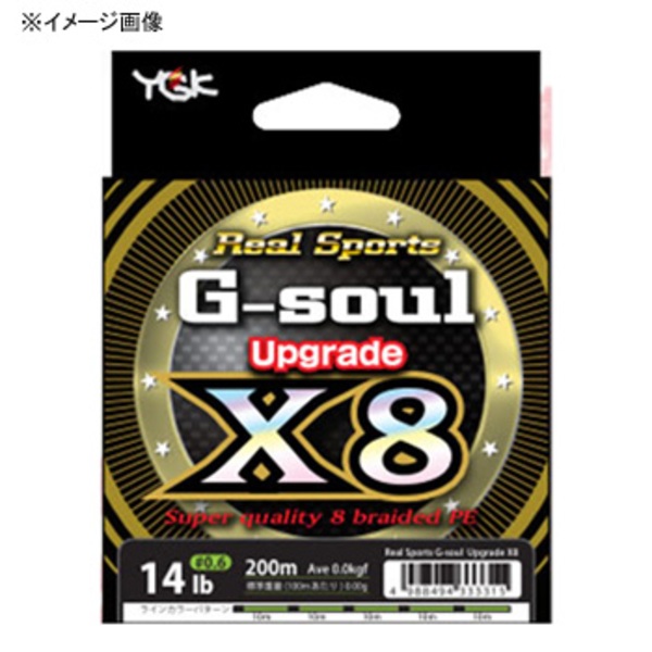 XBRAID(エックスブレード) リアルスポーツ G-soul X8 アップグレード 200m   オールラウンドPEライン