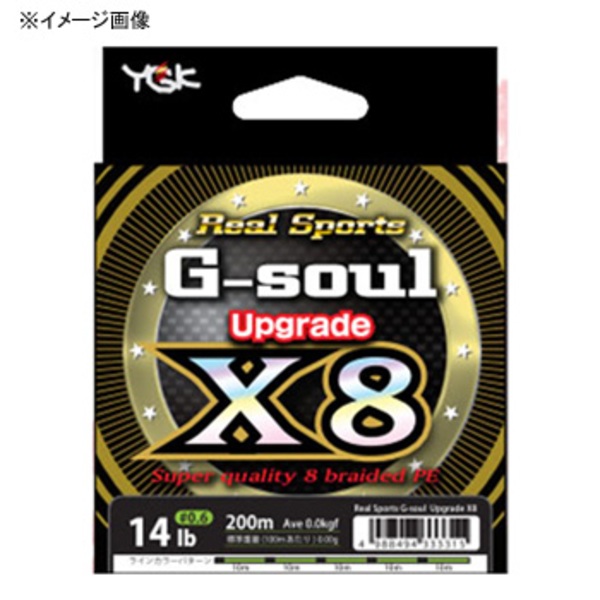 YGKよつあみ リアルスポーツ G-soul X8 アップグレード 200m   オールラウンドPEライン