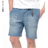 ROKX(ロックス) DENIM SLIM SHORT RXMS514 ハーフ･ショートパンツ(メンズ)