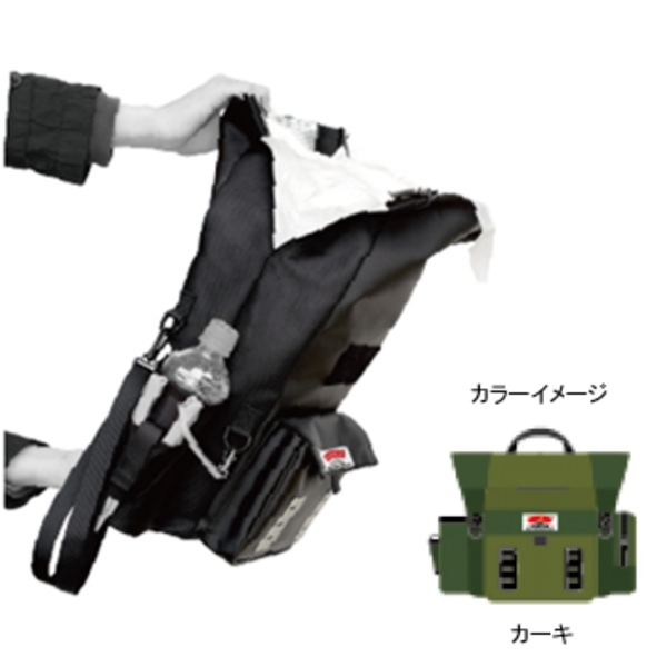 マグバイト(MAGBITE) ちょい釣りバッグ ストレージ MBG09 リュック型