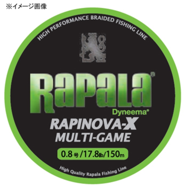 Rapala(ラパラ) ラピノヴァ･エックス マルチゲーム 150m RLX150M25LG オールラウンドPEライン