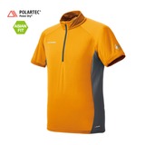 MAMMUT(マムート) Trail Half-Sleeve Zip Shirts Men’s 1041-07240 【廃】メンズ速乾性半袖シャツ