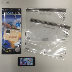 LOKSAK(ロックサック) 防水マルチケース (2枚入) A4 ALOKD2-13X11