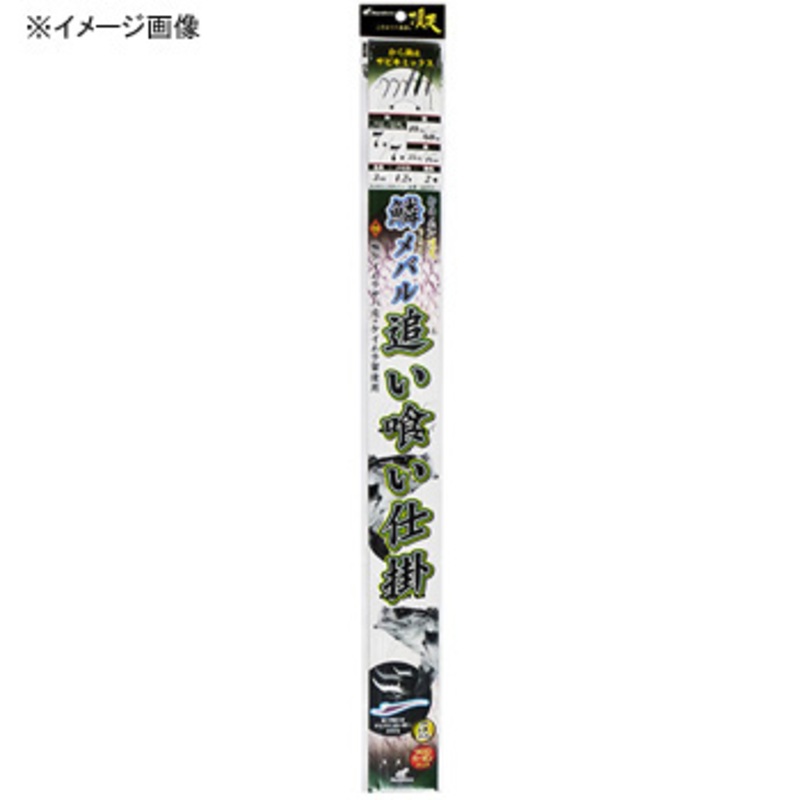 ハヤブサ(Hayabusa) 船極 鱗メバル 追い喰い仕掛 5本鈎3m SD751