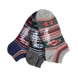 Healthknit(ヘルスニット) 3Pソックス スニーカーソックス Lサイズ 182-3078HKP アンクル･ショートソックス
