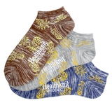 Healthknit(ヘルスニット) 3Pソックス スニーカーソックス 182-3098HKP アンクル･ショートソックス
