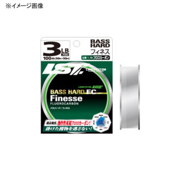 ラインシステム BASS HARD FINESSE(バス ハード フィネス) 100m L3120C ブラックバス用フロロライン