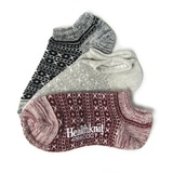 Healthknit(ヘルスニット) 3Pソックス レディス スニーカーソックス 182-3032HKP アンクル･ショートソックス