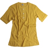 Healthknit(ヘルスニット) 半袖 ワッフル ヘンリーネック Tee LG-005 半袖Tシャツ(メンズ)