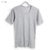 Healthknit(ヘルスニット) 半袖 ワッフル Uネック Tee LG-004 半袖Tシャツ(メンズ)