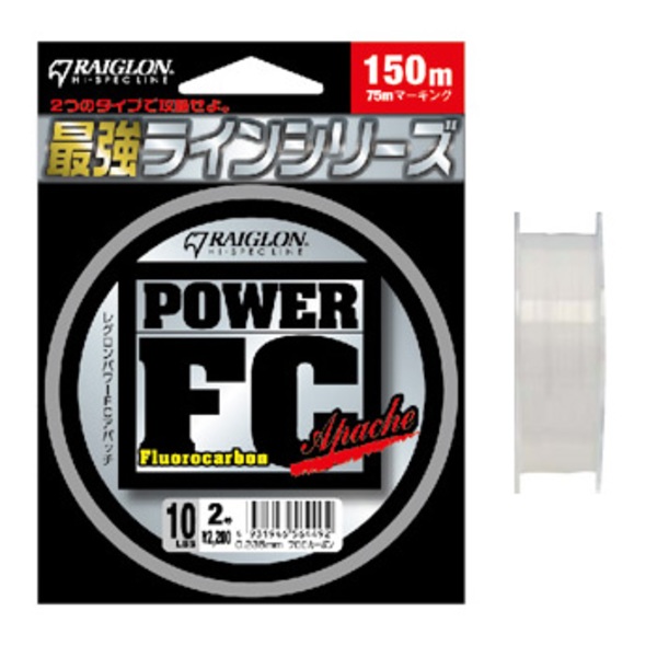 RAIGLON(レグロン) パワーFC フロロ 150m   オールラウンドフロロライン