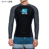 ケラン(KELLAN) メンズ ラッシュガード 長袖 「波ロゴ」 8602 ラッシュガード(メンズ)